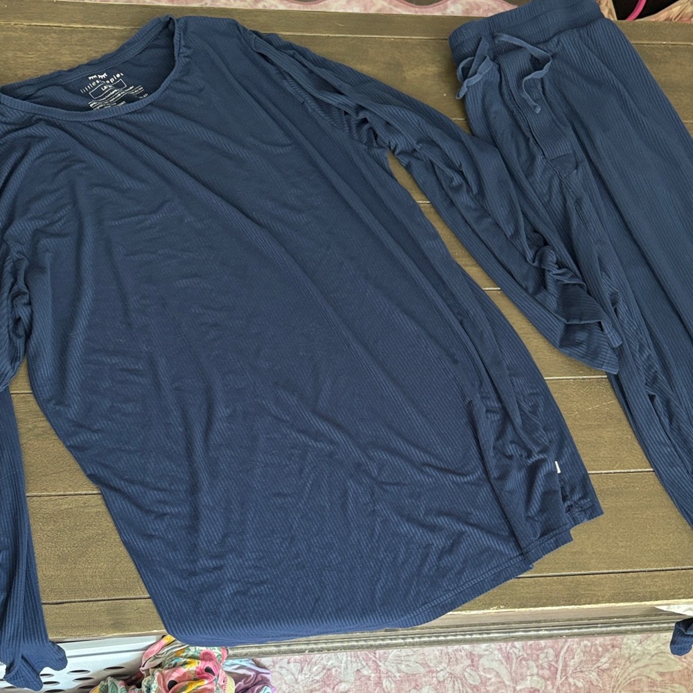 Little sleepies men’s long sleeve pjs